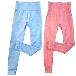 Leggings Size Small Women High Waisted Seamless  Pants Butt Lift Tummy Control